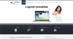 Desktop Screenshot of logiciel-immobilier.com